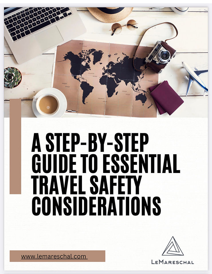 FREE 41-Page Comprehensive Guide to Essential Travel Safety: Must-Have for  Travelers!